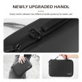 XFJI Carrying Case Compatible With  Osmo Nano Combo Camera Accessories PU Leather Shoulder Bag Travel Pouch Organizer. 