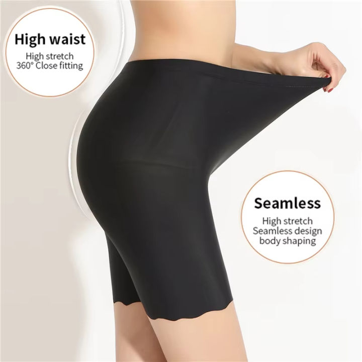 Seamless%20Safety%20Short%20Pants%20Summer%20Women%20Plus%20Size%20Boxers%20For%20Female%20Anti%20Rub%20Safety%20Shorts%20Under%20Skirt%20Panties%20Underwear%203XL%20-%20Image%204