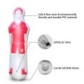 160cm PVC Adult Inflatable Football Training Goalkeeper Soccer Training Dummy Goalkeeper for Kids Standing Boxing Bag Tumbler.