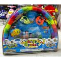 Baby Play Mat with Hanging Rattles For kids / Indoor Games Baby / Baby Play gym Mat. 