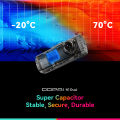 DDPAI Dash Cam  N1 Dual Front & Rear Recording NightVIS 1296P Dash Cam Recorder Car DVR   App Control. 
