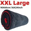 Ultra Absorbent Car Towel XXL Extra Large Microfiber Drying Towel - Ultra Absorbent Thickened Technology with Twist Ring Design.