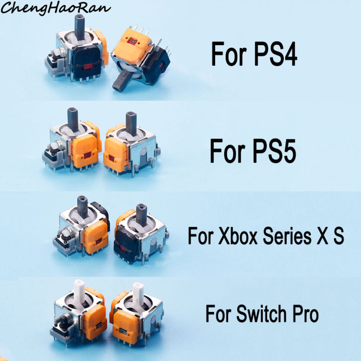 1 Piece for PS4 PS5 Xbox One Series X/S Hall Effect Rocker Electromagnetic Analog Stick Third Generation Anti Drift Joysticks