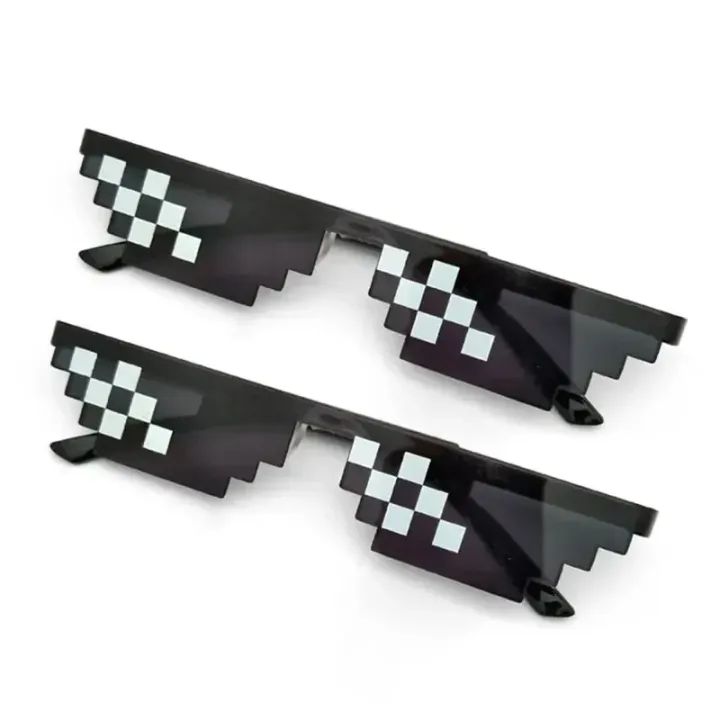 Design%20Funny%20Mosaic%20Sunglasses%20Thug%20Life%20Sun%20Glasses%20Pixel%20Black%20Retro%20Gamer%20Robot%20Sunglasses%20Birthday%20Party%20Cosplay%20Favors%20-%20Image%202
