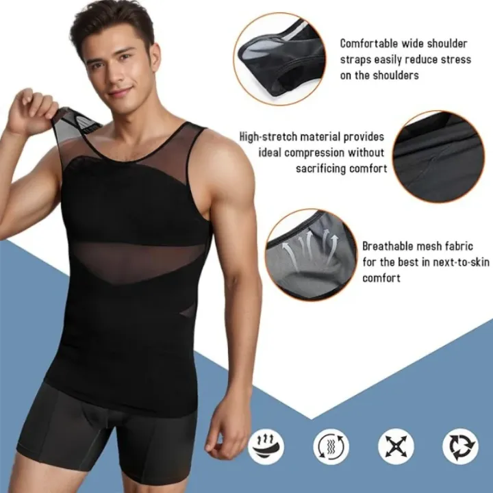 Men%20Compression%20Shirts%20for%20Men%20Shapewear%20Chest%20Abdomen%20Control%20Body%20Shaper%20Slimming%20Undershirt%20Workout%20Vest%20Tank%20Top%20-%20Image%205