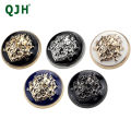 10pcs British College Style Suit Buttons Vintage Pattern Golden Coat Jacket Buttons Sewing Accessories Handmade DIY Shirt Button. 
