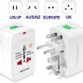 All in One International Plug Adapter Port / Universal Travel Ac Adaptor AU US UK EU Converter Plug | Travel Adapter. 