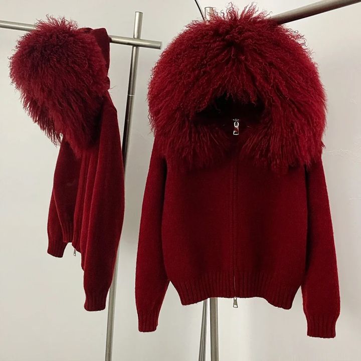 Coat%20Women%20Cardigan%20Natural%20Fox%20Fur%20Coat%20Women%20Real%20Mongolian%20Fur%20Knitwear%20Female%20Spring%20Autumn%20Hooded%20Knitted%20Fur%20Jacket%20-%20Image%204