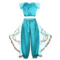 Aladding and the Magic Lamp Jasmine Fairy Costume Princess Dress up for Little Girl Fancy 2026 Halloween Carnival Cosplay Outfit.
