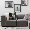Damiano David Cushion Cover Sofa Living Room Maneskin Square Throw Pillow Case 45x45cm Double Sided Print Pillowcases. 