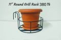 Metal Grill Rack Hanging Planter Pot 11inches-1 Pcs..