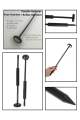 Picaza adult knee hammer black. 