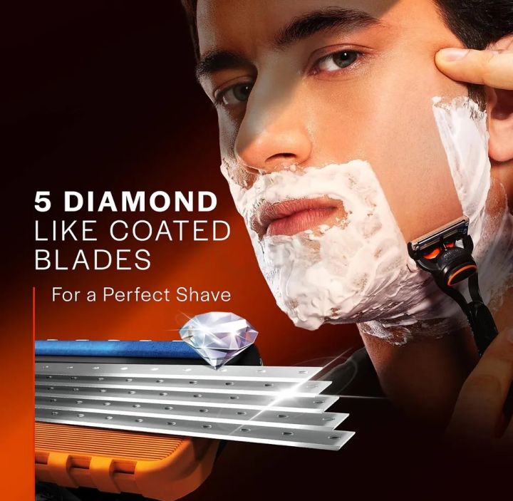 Gillette%20Fusion%205%20Razor%20with%20Styling%20Black%20Blade%20&%205%20Diamond%20Like%20Coated%20Blades%20-%20Image%207