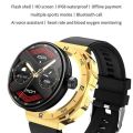 x5 Pro max smart watch with chain strap and adjuster with wireless charger and many features on it with a round dial. 