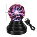 3/4/5/6 Inch Magic Plasma Ball Lamp LED Atmosphere Night Light Touch control Glass Plasma Light Bedroom Decor Kids Gifts. 