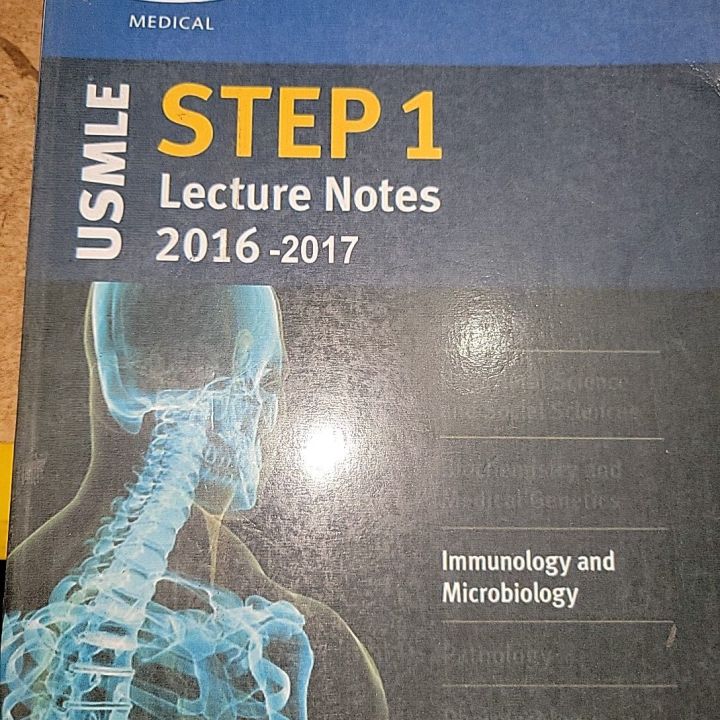 USMLE Step 1 Lecture Notes; Immunology And Microbioogy