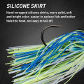 JOHNCOO 12g Spinner Bait Weedless Jighead Bass Jig Bait Fishing Lure Wobbler For Bass Fishing Tackle.