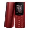 Nokia 105 Dual Sim Red Basic Mobile phone With Softlogic Warranty. 