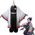 Anime Demon Slayer Kochou Shinobu Cosplay Costume Kimetsu No Yaiba Kochou Uniforms Wigs Hairs Halloween For Kids Adult Cos Party. 