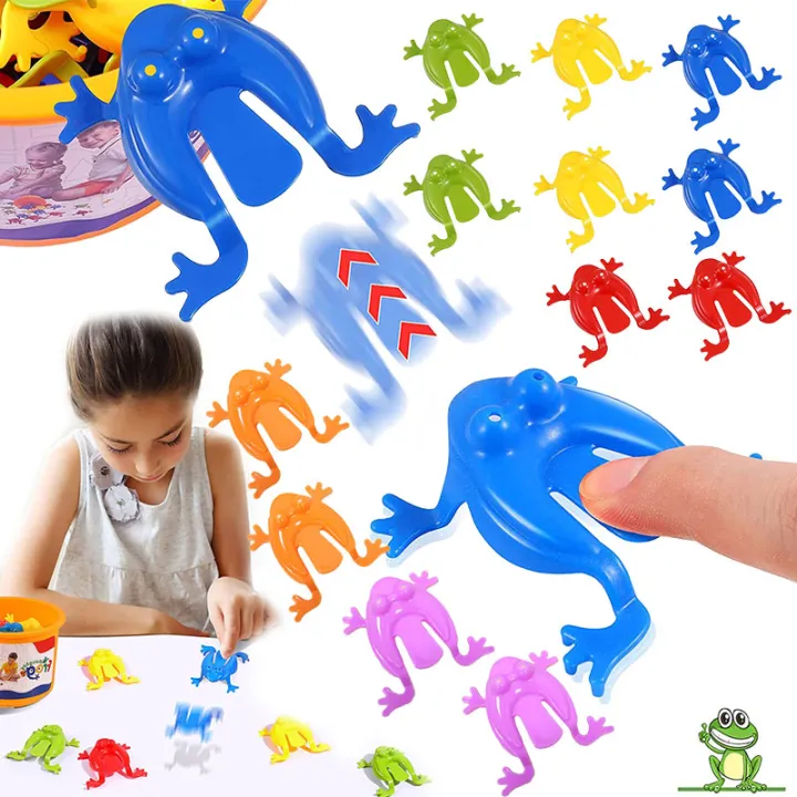 20pcs%20Jumping%20Plastic%20Frog%20Bounce%20Fidget%20Classic%20Toy%20Stress%20Relief%20Toy%20Birthday%EF%BC%8CFamily%20Party%20Game%20Toy%20Discounts%20Prizes%20-%20Image%203