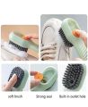 Shoe Cleaning Brush With soap dispenser.. 