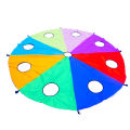 Kids Whack A Mole Game Rainbow Umbrella Kindergarten Outdoor Fun And Sports Paracaidas Toy Buiten Speelgoed Voor Kinderen.