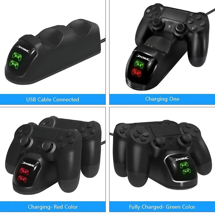 New%20Gamepadr%20Fast%20Charging%20Dock%20Charger%20for%20PS4/PS4%20Slim%20/PS4%20Pro%20Game%20Controller%20Joystick%20Dock%20Holder%20With%20Indicator%20Light%20-%20Image%203