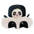 Cute Cartoon Animal Baby Feeding Chair Case Safety Soft Plush Baby Support Seat Case Learning To Sit for Toddlers Without Filler. 