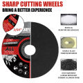 5/10/20/30/50pcs/set 125mm 5inch Cut Off Wheels Ultra Thin Cut-Off Disc Metal & Stainless Steel Cutting Disc for Angle Grinder. 