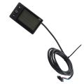Plug LCD Display S866 Electric Display LCD Meter 24V 36V 48V Electric Scooter Control Panel with Plug.