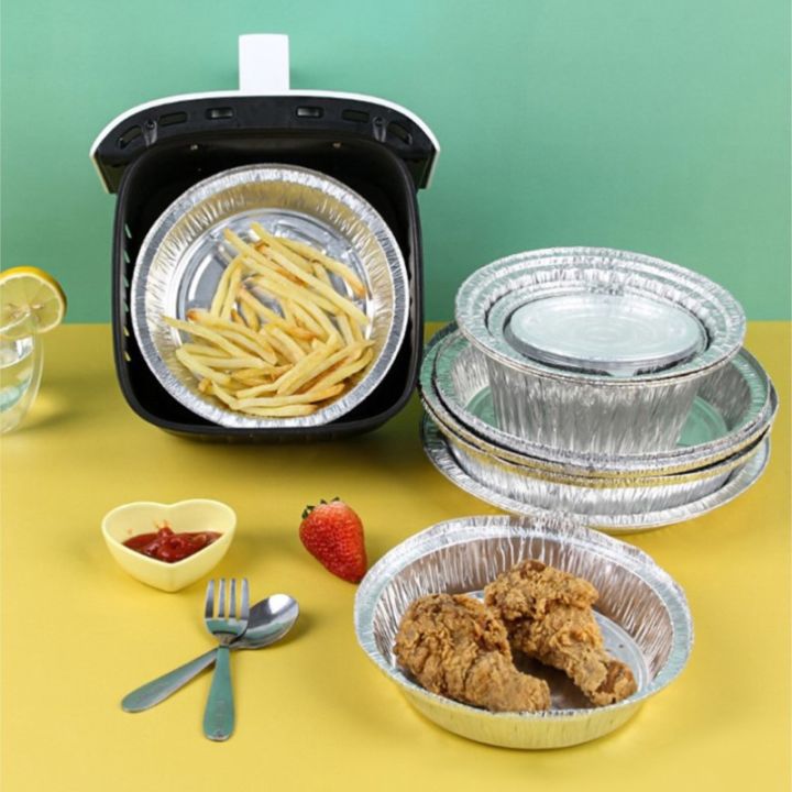 10Pcs%20Air%20Fryer%20Disposable%20Paper%20Microwave%20Tin%20Steamer%20Mats%20Aluminum%20Foil%20BBQ%20Food%20Tray%20Container%20Non-stick%20Baking%20Tools%20-%20Image%206