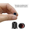 YONGRUN 10/20/50/100PCS  Black Tire Valve Cap Set: Suitable For Automobiles Suv Durable Multifunctional Bicycles And Motorcycle. 