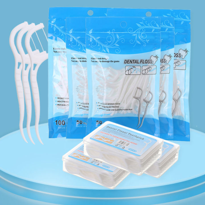 50/100pcs%20Dental%20Floss%20Flosser%20Picks%20Toothpicks%20Teeth%20Stick%20Tooth%20Cleaning%20Interdental%20Brush%20Dental%20Floss%20Pick%20Oral%20Hygiene%20Care%20-%20Image%207