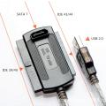3 In 1 USB 2.0 To 3.5" SATA PATA IDE Drive Adapter Converter 3.5 Inch Hard Drive Disk HDD Adapter Cable For PC Laptop Converter.