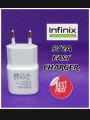 Infinix 2A(10W) Green Labelled, White pod, non-Printined branded Adopters || INFINIX, techno, Samsung, Super vooc Japani type || Buy Genuine product & Get rid from irritation. 