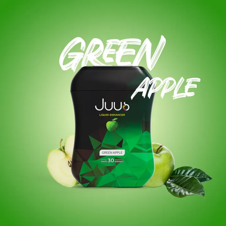 Juus Box Juus Liquid Enhancer Syrup Green Apple 60ml For Workout Hydration No ...