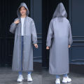 Adult Long Raincoats EVA Impermeable Waterproof Rain Coat Men Women Travel Hooded Beam Port Rain Poncho For Fishing Camping.