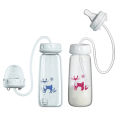BornBL 6 Month+ Hands Free PP Baby Feeding Bottle with Tube Anti-Colic Nursing System, Bpa Free. 