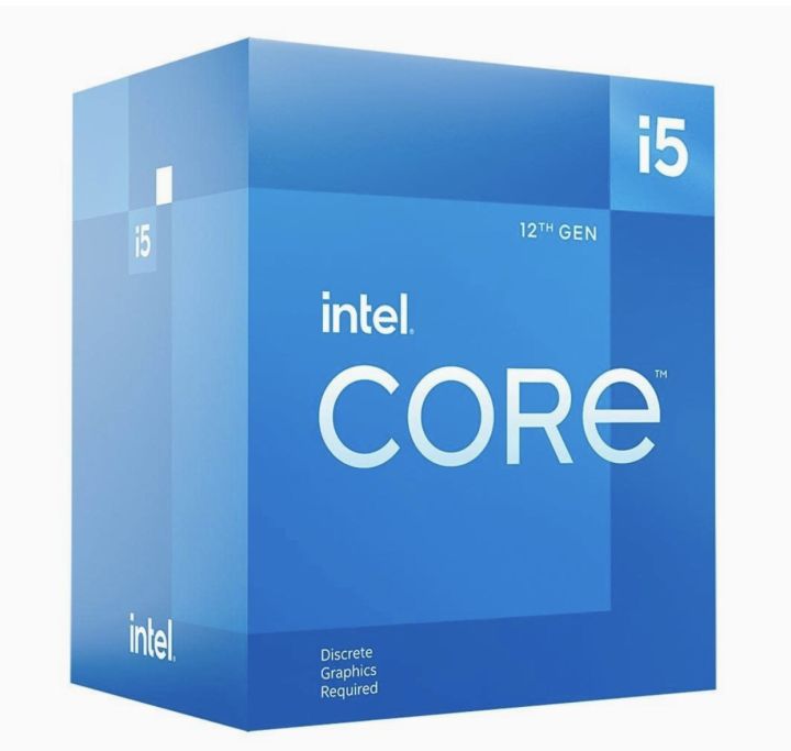 Intel Core i5 12400F 12 Gen Generation Desktop PC Processor 6, CPU with 18MB Cache and up to 4.40 GHz Clock Speed DDR5 and DDR4 RAM Support.