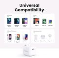 UGREEN Nexode Mini 20W USB-C PD Fast Charger GaN Charger for iPhone 15 14 13 12 Pro Max iPad Samsung Pixel Type-C Fast Charging Adapter. 