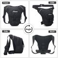 For Indian Multi-Function Motorcycle Drop Leg Bag Hip Bum Motorcycle Bag Outdoor Waist Bag Motorbike Riding Chest Bag.