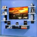 TV Unit for Living Room, Set Top Box Stand, Wall Shelf, Book Shelf, Shelf Organizer, Large, Suitable for upto 42 inch TVs. 
