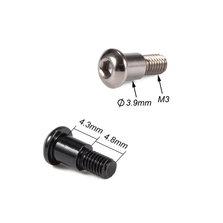 12PCS%20M3x4x10mm%20Incision%20Kingpin%20Shoulder%20Screws%20for%20Axial%20SCX10%20AR44%20AR45%20Capra%20Vanquish%20H10%20VS4-10%20F9%20F10%20D44%20Axle%20-%20Image%204