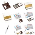 Multi Colors Wooden Grid Paint Box Pocket Artist Travel Paint Palette Mini Watercolor Paint Set for Painters Artists Students. 