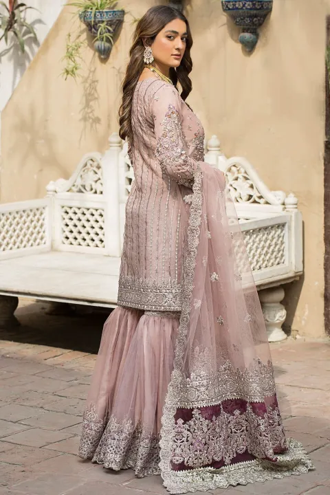 3pc%20Net%20grara%20dress%20weading%20wear%20-%20Image%202