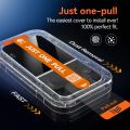 2 Pack AR Screen Protector for iPhone 17 Pro Max Air with Auto-Alignment Kit, Auto Dust Removal, Tempered Glass HD Clear. 