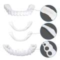 Teeth Braces Snap On Smile Veneers | Transparent Veneer Teeth Cover | Artificial & Fake Teeth Braces for Gap, Overbite, Girls | Snap On Teeth Upper & Lower | Invisible Silicone Dental Veneer in Pakistan. 