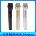 Prop Mic Prop Microphone Plastic Prop Mic Realistic Prop Microphone for Karaoke Dance Shows Practice Microphone Prop for Karaoke. 