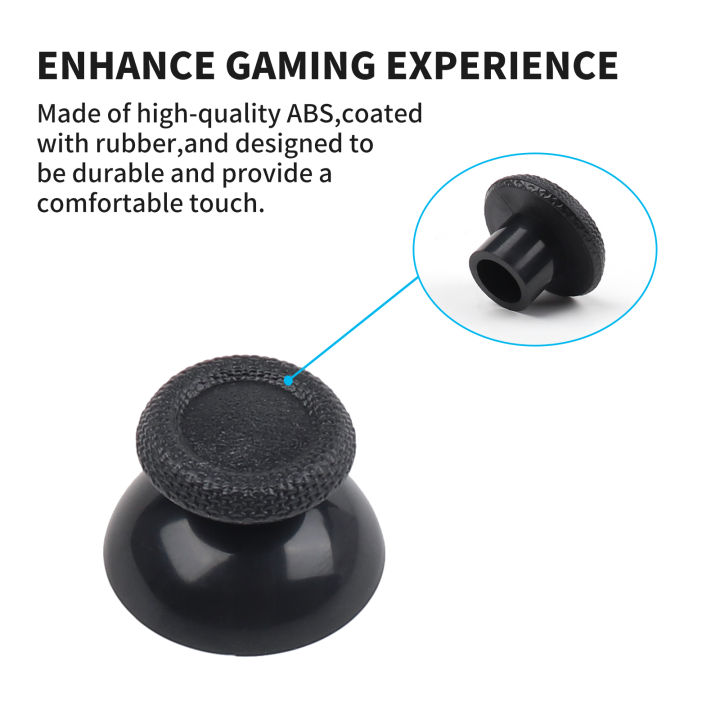 8pcs%20Enhanced%20Durable%20Removable%20Thumbsticks%20Analog%20Stick%20Joystick%20Caps%20Covers%20Swap%20Grips%20for%20PS5%20PS4%20SLIM%20PS4%20Pro%20Controller%20-%20Image%205