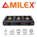 High Quality Steel 3 Burner Gas Cooker. 